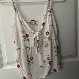 Cute Floral Hollister Tank top
